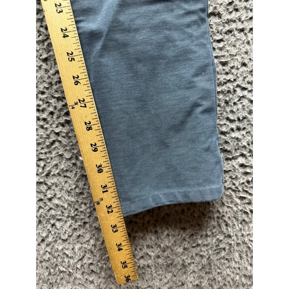 Lululemon ABC Slim-Fit 5 Pocket Pant Tech Canvas Heathered Deep Navy Men Size 31